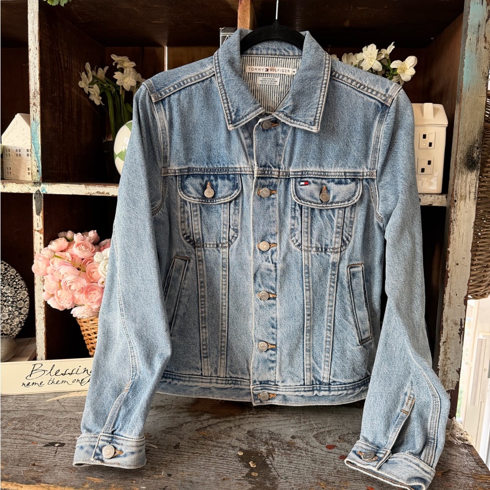 Tommy Hilfiger Light Blue Denim Jacket